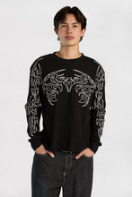 North Western Abstract Graphic Long Sleeve Thermal Top thumbnail 1