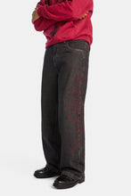 Embroidered Ultra-Baggy Jeans thumbnail 1