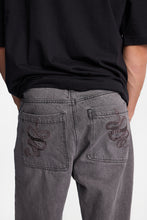 Cobra Embroidered Ultra-Baggy Jeans thumbnail 2