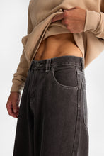 Washed Black Big Jeans thumbnail 2