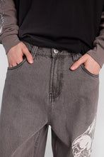Grim Reaper Printed Skater Jeans thumbnail 2
