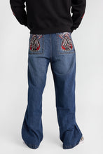 Grim Reaper Embroidered Ultra-Baggy Jeans thumbnail 3