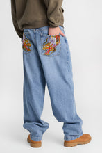 Dragon Embroidered Skater Jeans thumbnail 3