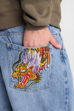 Dragon Embroidered Skater Jeans thumbnail 5