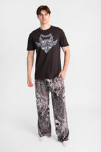 Skulls Print Pajama Pants thumbnail 4