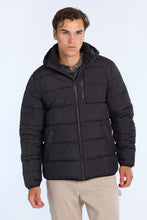 North Western Zip-Up Puffer Jacket thumbnail 2