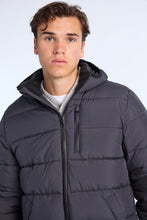 North Western Zip-Up Puffer Jacket thumbnail 7