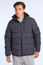 North Western Zip-Up Puffer Jacket thumbnail 6