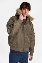 North Western Hooded Bomber Jacket thumbnail 1
