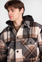 North Western Lined Flannel Hooded Shacket thumbnail 6