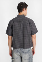 Plaid Cropped Short Sleeve Shirt thumbnail 3