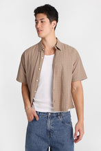 Plaid Cropped Short Sleeve Shirt thumbnail 10