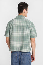 Cherry Embroidered Plaid Boxy Short Sleeve Shirt thumbnail 3