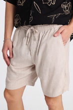Linen-Blend Shorts thumbnail 3