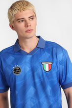 Italia 10 Graphic Oversized Polo Soccer Jersey thumbnail 3