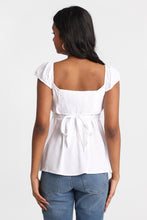 Babydoll Satin-Tie Top thumbnail 6