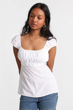 Babydoll Satin-Tie Top thumbnail 5