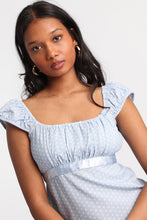 Babydoll Satin-Tie Top thumbnail 3