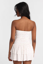 Knit Strapless Tiered Mini Dress thumbnail 7