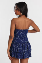 Knit Strapless Tiered Mini Dress thumbnail 11