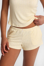 Graphic Pointelle Knit Pajama Tank Top & Shorts 2-Piece Set thumbnail 24