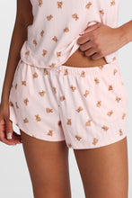 Graphic Pointelle Knit Pajama Tank Top & Shorts 2-Piece Set thumbnail 30