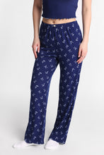 Graphic Pointelle Knit Pajama Tank Top & Pants 2-Piece Set thumbnail 8