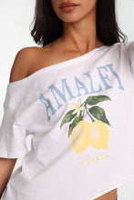Amalfi Italia Lemons Off-Shoulder Short Sleeve Tee thumbnail 2