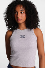 Brooklyn 89 Embroidered Ribbed Knit High Neck Tank Top thumbnail 2