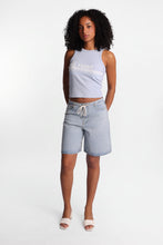 Aloha Ribbed Knit High Neck Tank Top thumbnail 5
