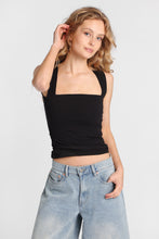 Trapeze Neck Ruched Tank Top thumbnail 2
