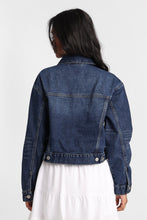 Cropped Denim Jacket thumbnail 7