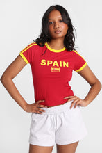 Spain Graphic Baby Tee thumbnail 1