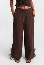 AERO Cotton Tie-Side Wide Leg Pants thumbnail 11