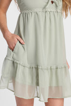 AERO Chiffon Babydoll Mini Dress thumbnail 15
