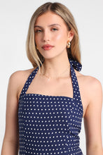 AERO Halter Neck Drop Waist Mini Dress thumbnail 7