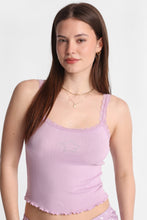 AERO Graphic Pointelle Knit Pajama Tank Top & Shorts 2-Piece Set thumbnail 19