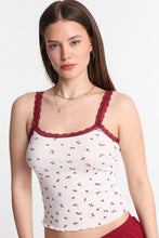 AERO Graphic Pointelle Knit Pajama Tank Top & Shorts 2-Piece Set thumbnail 24