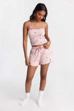 Hello Kitty Leopard Graphic Super Soft Pajama Camisole & Shorts 2-Piece Set thumbnail 5