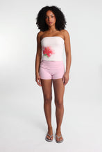 AERO Hibiscus Graphic Tube Top thumbnail 4