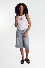 Cherry Coke Graphic Ribbed Tank Top thumbnail 4