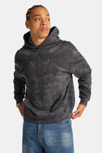 Arsenic Cross Graphic Washed Boxy Hoodie thumbnail 1