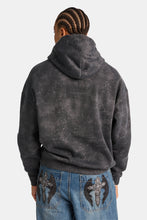 Arsenic Cross Graphic Washed Boxy Hoodie thumbnail 3