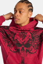 Arsenic Winged Cross Graphic Washed Boxy Hoodie thumbnail 6
