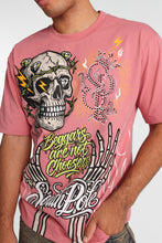 T-shirt South Pole graphique Crâne et flammes Beggars Are Not Choosers thumbnail 14
