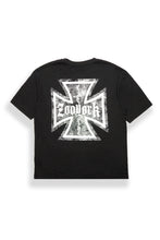 T-shirt à graphique imprimé logo Zoo York Iron Cross thumbnail 2