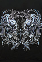 Arsenic Winged Skulls Graphic Tee thumbnail 2