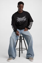 Arsenic Logo Graphic Waffle Knit Layered Twofer Tee thumbnail 5