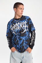Arsenic Lightning Graphic Layered Twofer Tee thumbnail 1