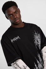 Arsenic Mystical Graphic Layered Twofer Tee thumbnail 6